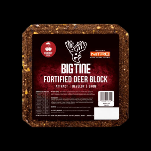 Big Tine Fortified Deer Block - Cherry