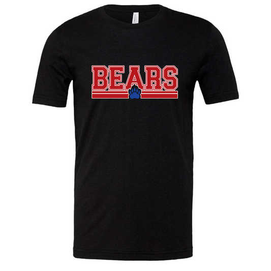 Bears Red Tee/Long Sleeve/Crew/Hoodie (Adult)